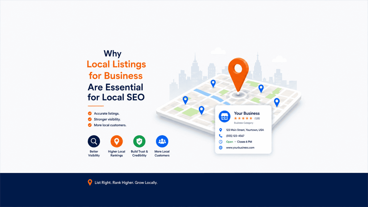 Why Local Listings for Business Are Essential for Local SEO